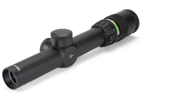 Image of DEMO, Trijicon AccuPoint TR-24 1-4x24mm Rifle Scope, 30 mm Tube, Second Focal Plane, Black, Green German #4 Crosshair w/ Dot Reticle, MOA Adjustment, TR24-3G-DEMO