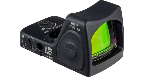 Image of Demo, Trijicon RM06 RMR Type 2 Adjustable LED Red Dot Sight, 3.25 MOA Red Dot, No Mount, Matte, Black, RM06A