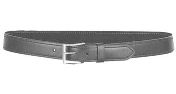 Image of DeSantis 1 1/2in. Plain Lined Leather Belt, Lined, Black, 28, B12BL28Z0