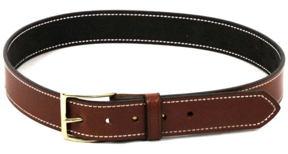 Image of DeSantis 1 1/2in. Plain Lined Leather Belt, Lined, Tan, 50, B12TL50Z0
