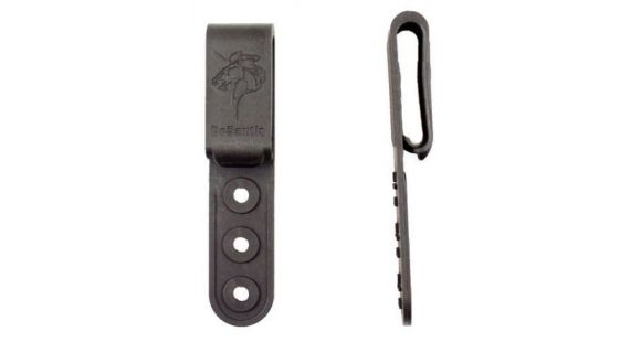 Image of DeSantis Large C Clips, 3-Hole, 2 Packs, Black, Y70BZZZZ0