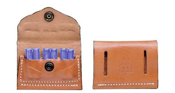 Image of DeSantis 2x2x2 Cartridge Pouch, Most 38/357, Ambidextrous, Plain, Tan, A08TJG1Z0