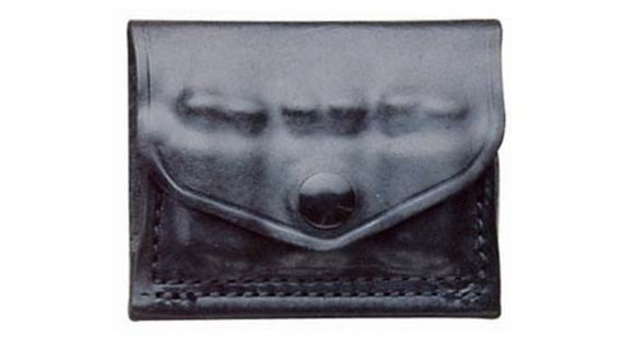 Image of DeSantis 2x2x2 Cartridge Pouch, Most .38/357, Ambidextrous, Plain, Black, A08BJG1Z0