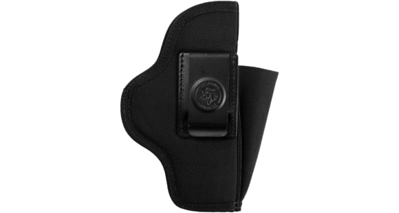 Image of DeSantis Pro-Stealth IWB Nylon Holster, Fits Most Large Frame, Double Action, Semi Autos Up to 4in Barrel, Glock 19X, 45, 48, Taurus TX22, Ambidextrous, Nylon, Black, N87BJLAZ0