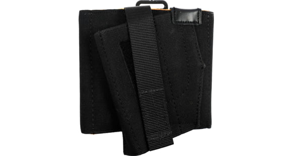Image of DeSantis Apache Ankle Rig Holster, Fits Most Small Revolvers, Left Hand, Nylon, Black, 062BBSRZ0