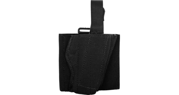 Image of DeSantis Apache Ankle Rig Holster, Fits Most Large Autos, Glock 45, SIG Sauer P320 XCompact, Right Hand, Nylon, Black, 062BALAZ0