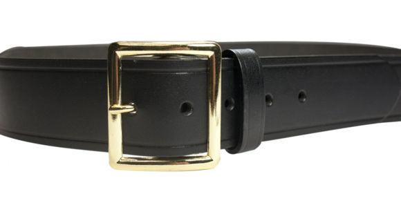 Image of DeSantis Black - Econoline 1 3/4in. Garrison Belt - Brass Buckle E20BJ48Z2 48in.