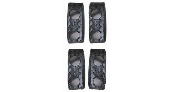 Image of DeSantis Uniform Belt Keeper, Black Snap Closure, Ambidextrous, Basketweave, Black, Pack of 144, U01BLG2Z3