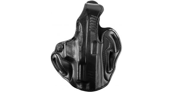 Image of DeSantis Thumb Break Scabbard Belt Holsters, Springfield XDM 40CAL 4.5in, Right Hand, Plain, Black, 001BAT5Z0