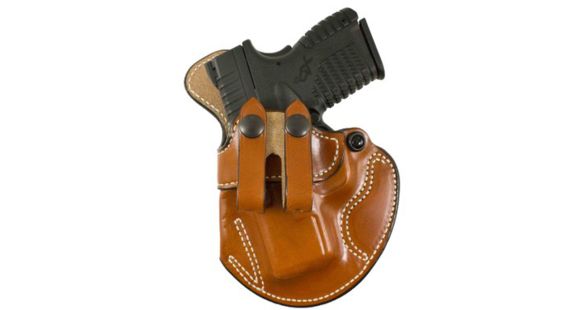 Image of DeSantis Cozy Partner Holster - Left, Tan 028TBY1Z0 - Springfield Armory XDS .45