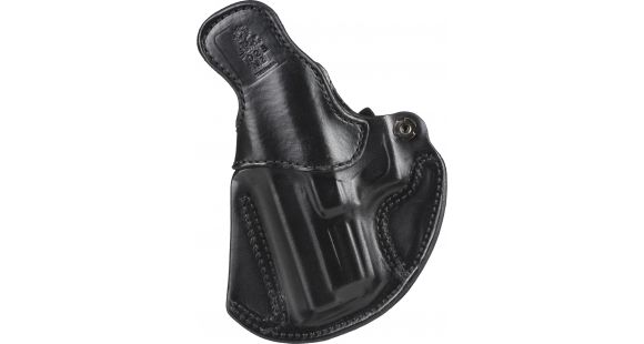 Image of DeSantis Cozy Partner Leather IWB Holster, Springfield XD9, XD40, XD45 4in, XDM 3.8in, XD 9/40 MOD 2 4in, .45 MOD 2 3.3in, Right Hand, Plain, Black, 028BAN2Z0