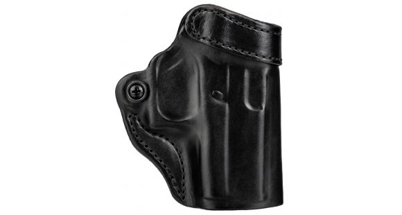 Image of DeSantis Criss-Cross Belt Leather Holster, Glock 42, Right Hand, Plain, Black, 155BAY8Z0
