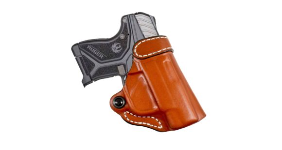 Image of DeSantis Criss-Cross Belt Leather Holster, SIG Sauer P365, Right Hand, Plain, Tan, 155TA8JZ0