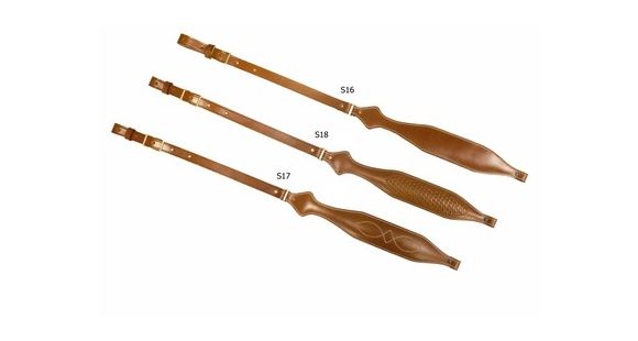Image of DeSantis Deluxe Rifle Sling - Fancy Stitch Padded, Tan S17TP01Z0
