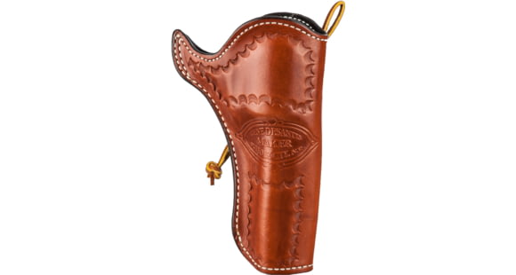 Image of DeSantis Doc Holliday Leather Belt Holster, Colt SAA 3 1/2in, Ruger Vaquero 3 1/2in, Right Hand, Lined, Tan, 081TC53Z0