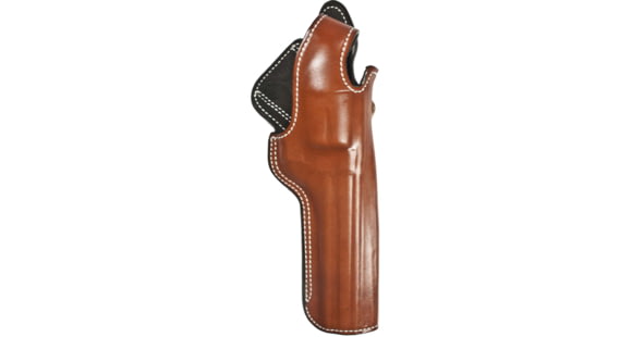 Image of DeSantis Dual Angle Hunter Leather OWB Holster, Glock 40 w/ or w/o Reflex Sight, Right Hand, Lined, Tan, 016TC5LZ0
