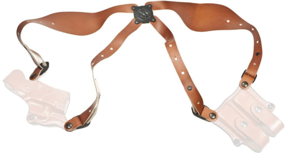 Image of DeSantis Full Harness, Leather, Ambidextrous, Plain, Tan, A26NNFWZ0