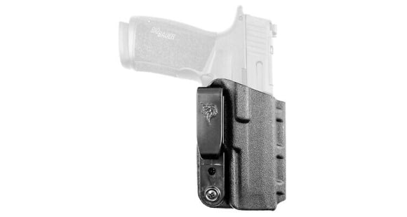 Image of DeSantis Slim-Tuk Kydex Inside Waistband Holster, S&amp;W M&amp;P Shield, Ambidextrous, Black/Blue, 219KJX7Z0