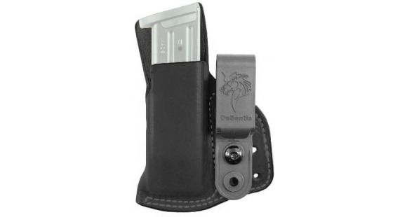 Image of DeSantis Hidden Cache Double Stack Mag Pouch for 9mm, .40cal, Black, A85BJGGZ0