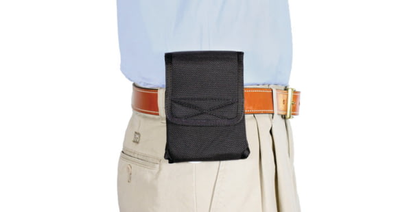 Image of DeSantis Incognito Belt Nylon Holster, S&amp;W M&amp;P Shield 9/40, Glock 26,27,43, WALTHER PPS,PPSM2, KAHR K9,K40,P9, P40,CW9,CW40, RUGER LC9, EC9S, SCCY CPX-1/2, Ambi, Nylon, Black, M66BJX7Z0