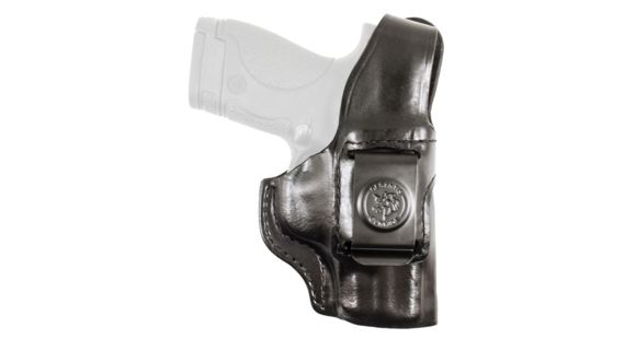 Image of DeSantis Inside Heat T.B. IWB Leather Holster, S&amp;W M&amp;P Shield 9/40, S&amp;W M&amp;P Shield, M2.0 9/40, Right Hand, Plain, Black, 187BAX7Z0