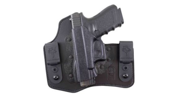 Image of DeSantis Intruder Inside The Waistband Holster, Smith &amp; Wesson M&amp;P 45 Shield, Right Hand, Plain, Black, 105KB5EZ0