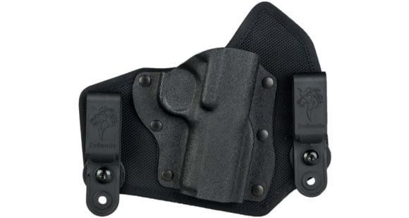 Image of DeSantis Invader IWB Kydex Holster, Ruger LC9, Left Hand, Kydex, Black, M65KBV5Z0
