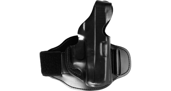 Image of DeSantis Leather Ankle Holster, Sig Sauer P938, Right Hand, Matte, Black, 044BA4CZ0