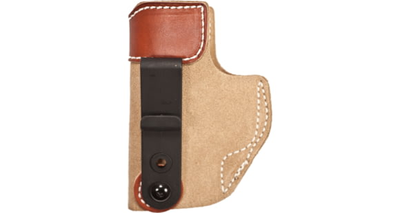 Image of DeSantis Sof-Tuck Suede IWB Holster, Glock 26,27,33, S/A XDS 3.3, Walther PPS/PPS M2/PK380, S&amp;W CPT 9/40, CZ 2075, Taurus PT111/140, G2S/G2C, Left, Natural, 106NBE1Z0