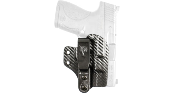 Image of DeSantis Lifeguard IWB Holster, S&amp;W M&amp;P Shield 9/40/S&amp;W M&amp;P Shield M2.0 9/40/S&amp;W M&amp;P 9 Shield Plus with Red Dot, Ambidextrous, Carbon, Kydex, 216KJX7Z0