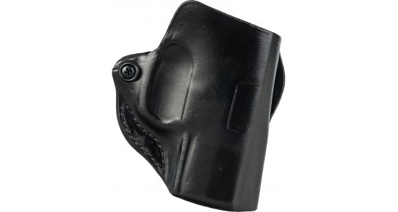 Image of DeSantis Mini Scabbard Leather Belt Holsters, Ruger LCP II, Left Hand, Plain, Black, 019BB7FZ0