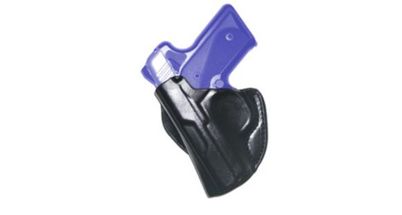 Image of DeSantis Mini Scabbard Holster, Kimber Solo 9mm, Left, Plain, Black, 019BBX3Z0