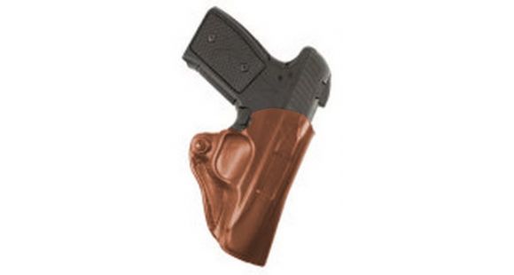 Image of DeSantis Mini Scabbard Holster, Remington R51, Right, Plain, Black, 019TA1AZ0