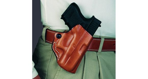 Image of DeSantis Mini Scabbard Holster, Ruger SR9c, Right, Plain, Black, 019TAI4Z0