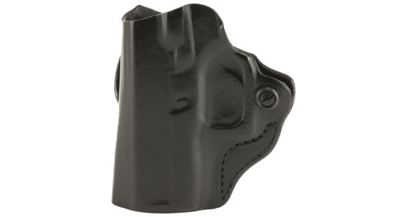 Image of DeSantis Mini Scabbard Leather Belt Holster, Left Hand, Black, 019BB2QZ0