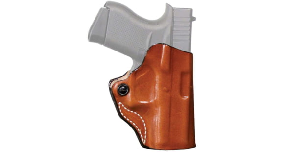 Image of DeSantis Mini Scabbard, Left, Tan, S&amp;W M&amp;P 9 Shield Plus w/Red Dot, 019TB5WZ0