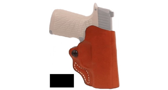 Image of DeSantis Mini Scabbard Springfield Armory SA-35 4in OWB Belt Holster, Left, Black, 019BBA11Z0