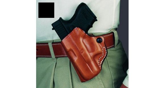 Image of DeSantis Mini Scabbard Holster, Ruger SR9c, Left, Plain, Black, 019BBI4Z0