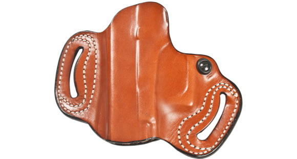 Image of DeSantis Mini Slide Leather Belt Holsters, Glock 17, 19, 22, 23, 26, 27, 31, 32, 33, 36, 19X, 45, Left Hand, Plain, Tan, 086TBE1Z0