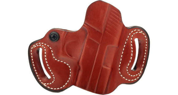 Image of DeSantis Mini Slide Leather Belt Holsters, SIG P220, P225, P226, P228, P225-A1, Taurus PT 24/7, Right Hand, Plain, Tan, 086TA80Z0