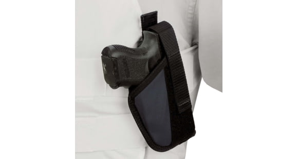 Image of DeSantis Nylon Vest Holster, Glock 26, 27, S&amp;W 39-53, 39-54, 69-44, 64-46, Ambidextrous, Nylon, Navy Blue, N82AJE1Z0