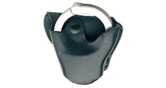 Image of DeSantis Open Top Handcuff Case, ASP 100, Ambidextrous, Plain, Black, U76BJG3Z0