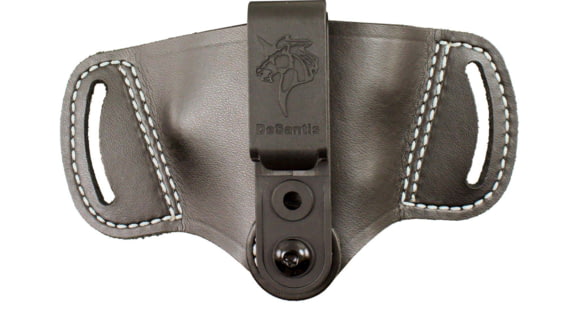 Image of DeSantis Outback Belt Leather Holster, Fits Most Small Autos and 1911S, Ambidextrous, Plain, Black, 145BJG1Z0
