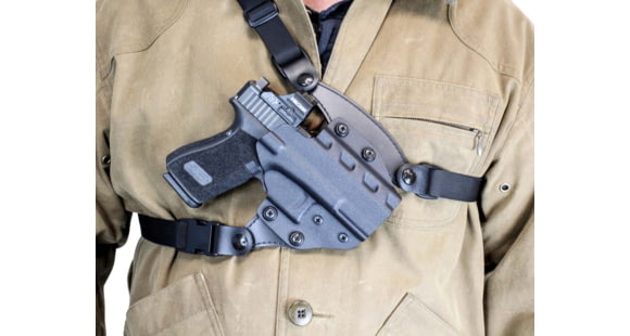 Image of DeSantis Outdraw Chest Rig, Right, Kydex, Manual Safetyspringfield Hellcat Rdp, Rdp, 209KA0TZ0