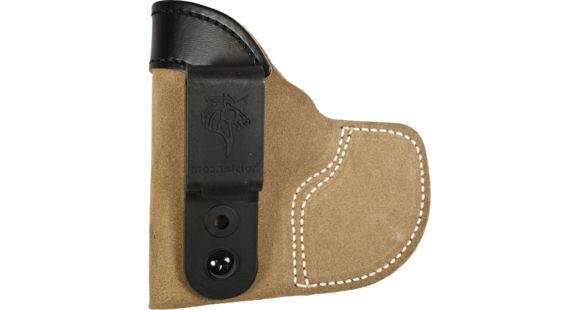 Image of DeSantis Pocket-Tuk Suede Pocket Holster, Glock 43, Left Hand, Plain, Natural, 111NB8BZ0