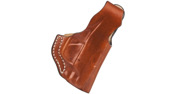 Image of DeSantis Quick Snap Leather Belt Holster, SIG P238, P238 Equinox, Colt Pony, Mustang, Kimber Micro Carry, Left Hand, Plain, Tan, 027TBP6Z0