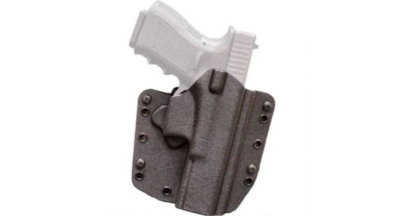 Image of DeSantis Raptor OWB/IWB Kydex Holster, SIG Sauer P250/SIG Sauer P320, Left Hand, Kydex, Black, 146KB1BZ0