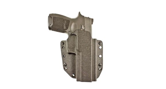 Image of DeSantis Raptor OWB/IWB Kydex Holster, Mossberg MC1sc, Left Hand, Kydex, Black, 146KB0JZ0