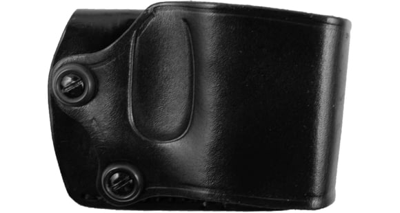 Image of DeSantis Yaqui Slide Leather Belt Holster, Fits Most Double Action Autos, Right Hand, Plain, Black, 023BADAZ0
