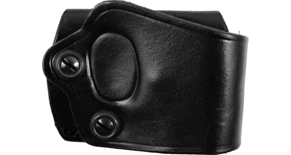 Image of DeSantis Yaqui Slide Leather Belt Holster, Fits Most Single Action Autos, Right Hand, Plain, Black, 023BASAZ0